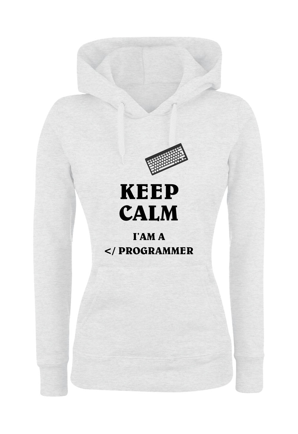 Felpa con cappuccio UOMO, DONNA & BAMBIN - I'M A PROGRAMMER - Super vestibilità Top qualità