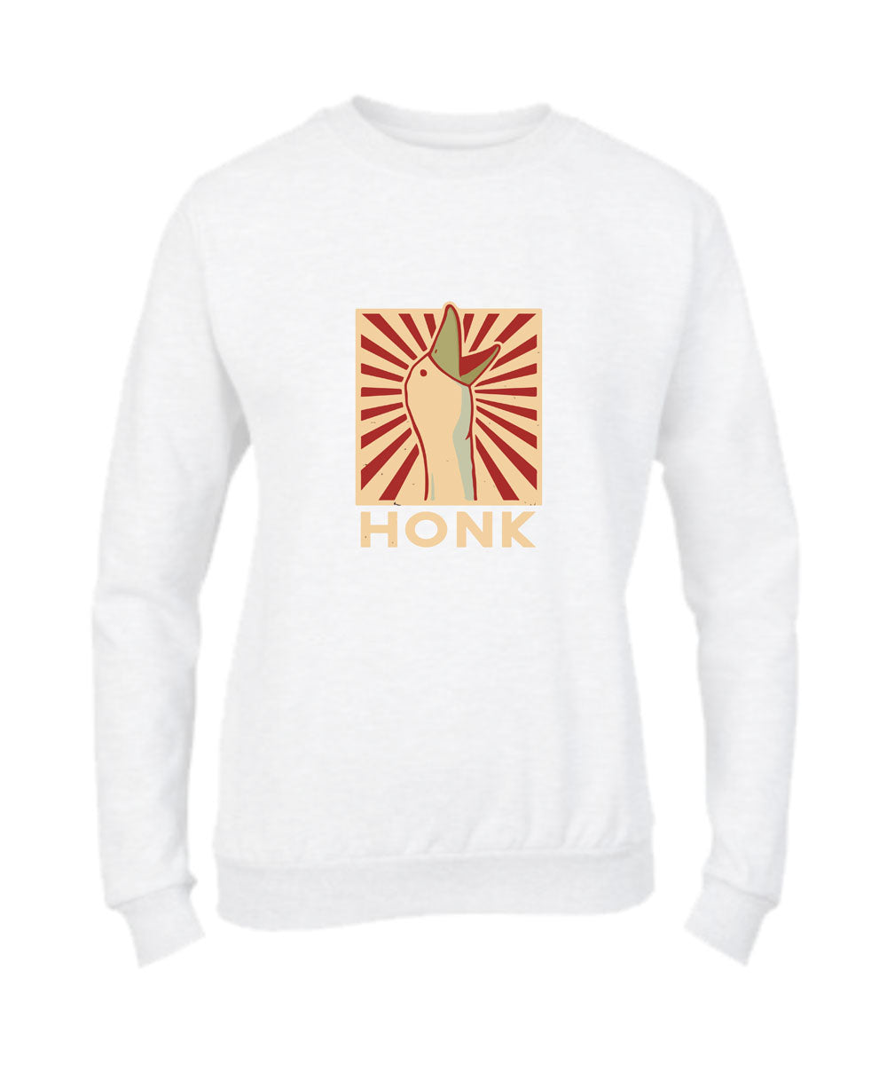 Felpa Girocollo UOMO, DONNA & BAMBIN - HONK - Super vestibilità Top qualità