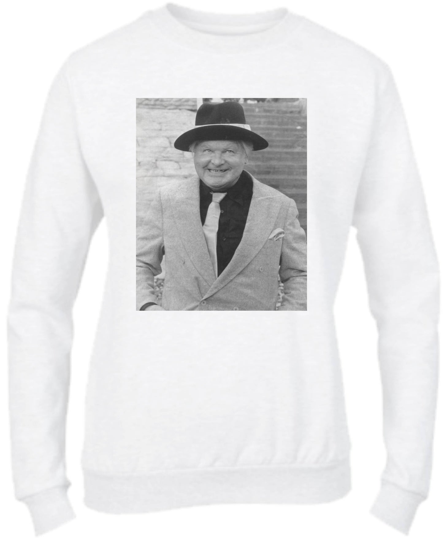 Felpa Girocollo UOMO, DONNA & BAMBIN - BENNY HILL - Super vestibilità Top qualità - Social Crazy