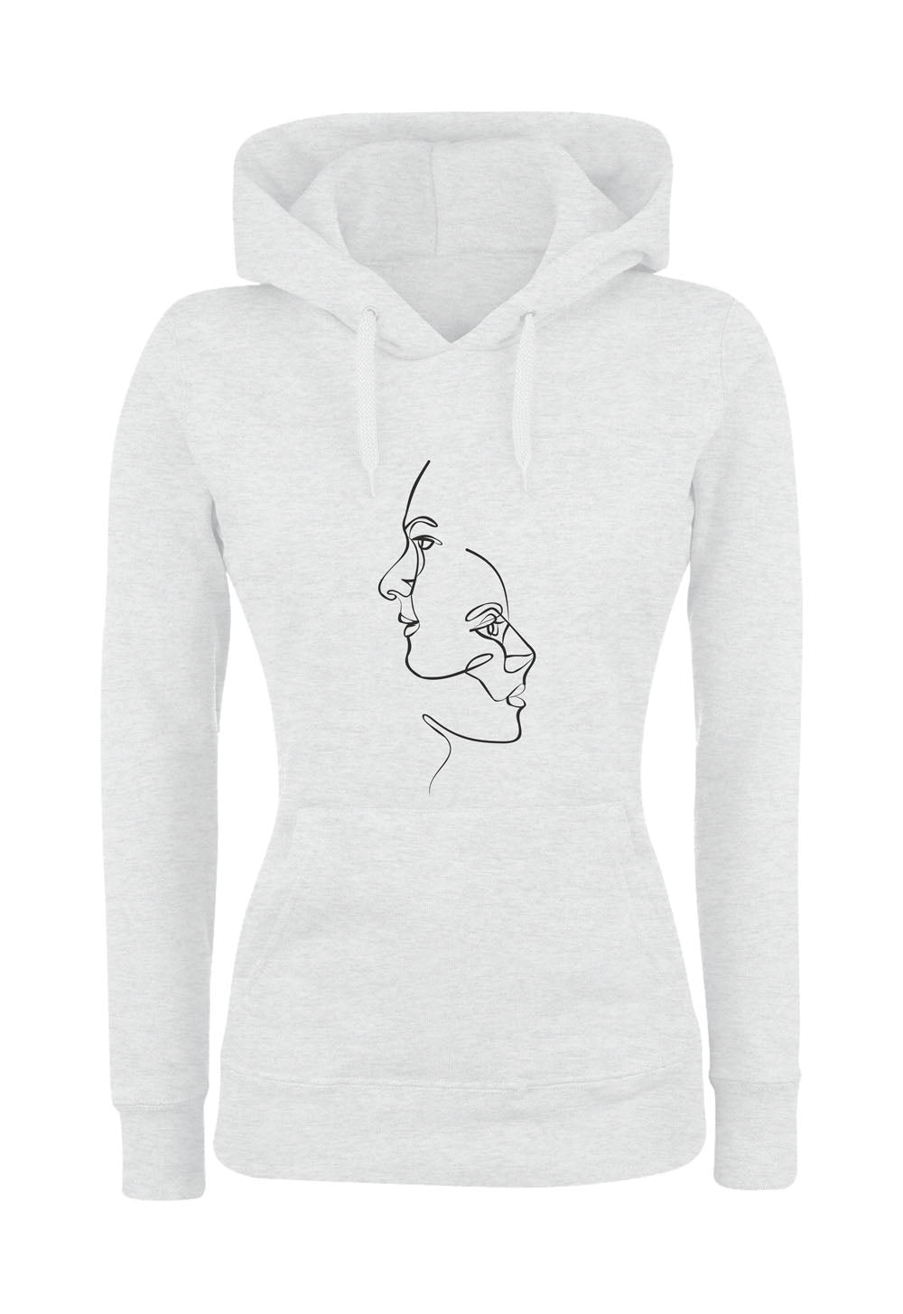 Felpa con cappuccio UOMO, DONNA & BAMBIN - FACES - Super vestibilità Top qualità