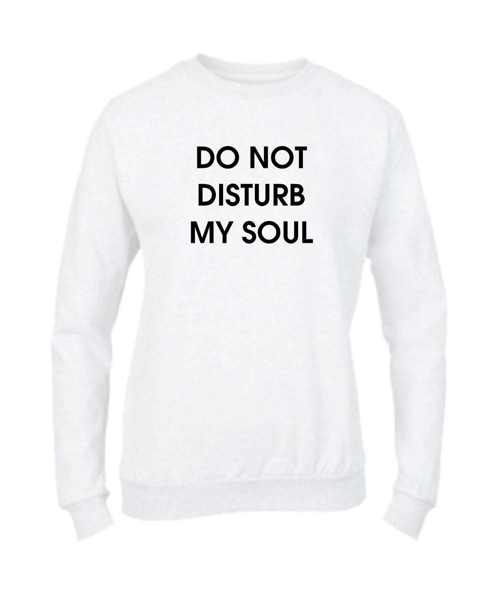 Felpa Girocollo UOMO, DONNA & BAMBIN - DO NOT DISTURB - Super vestibilità Top qualità
