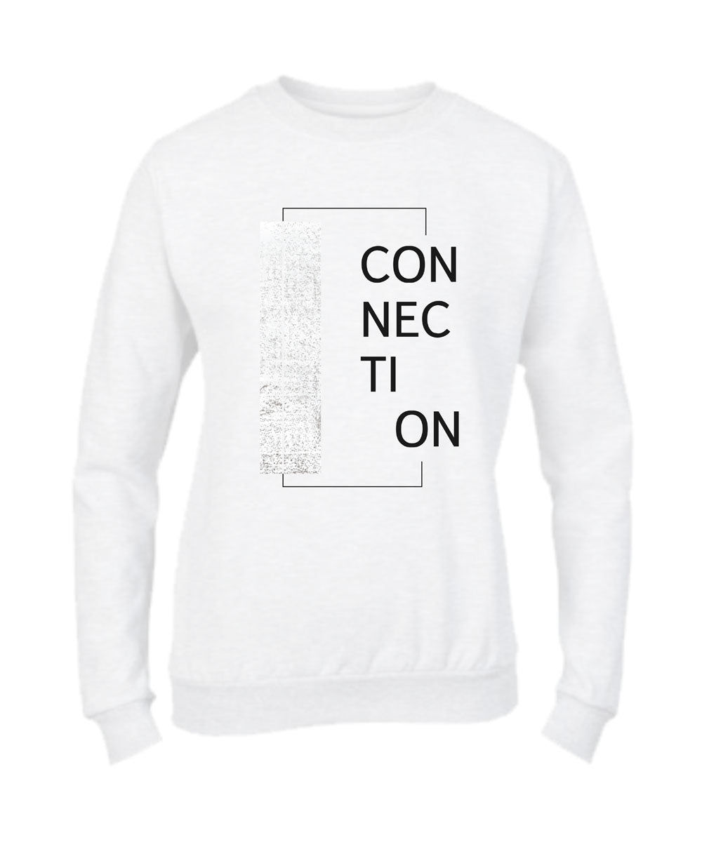 Felpa Girocollo UOMO, DONNA & BAMBIN - CONNECTION - Super vestibilità Top qualità