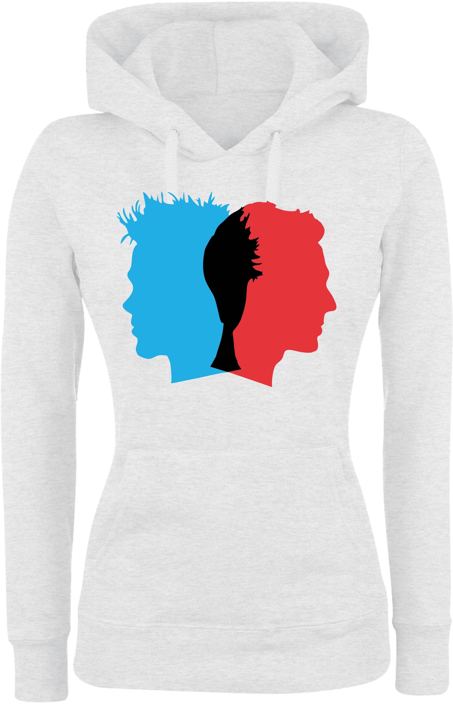 Felpa con cappuccio UOMO, DONNA & BAMBIN - FIGHT CLUB DOUBLE FACES - Super vestibilità Top qualità