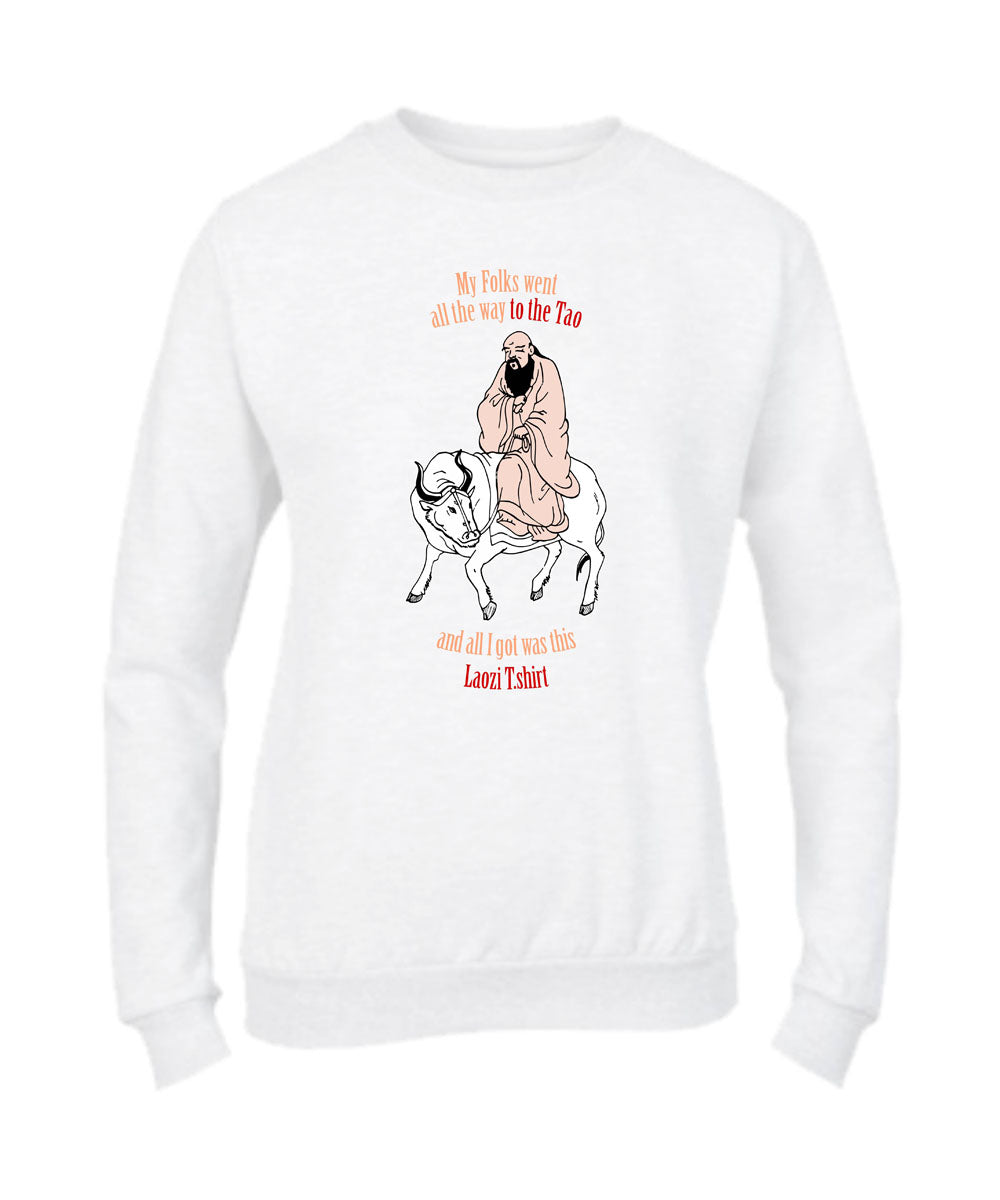 Felpa Girocollo UOMO, DONNA & BAMBIN - LAOZI - Super vestibilità Top qualità