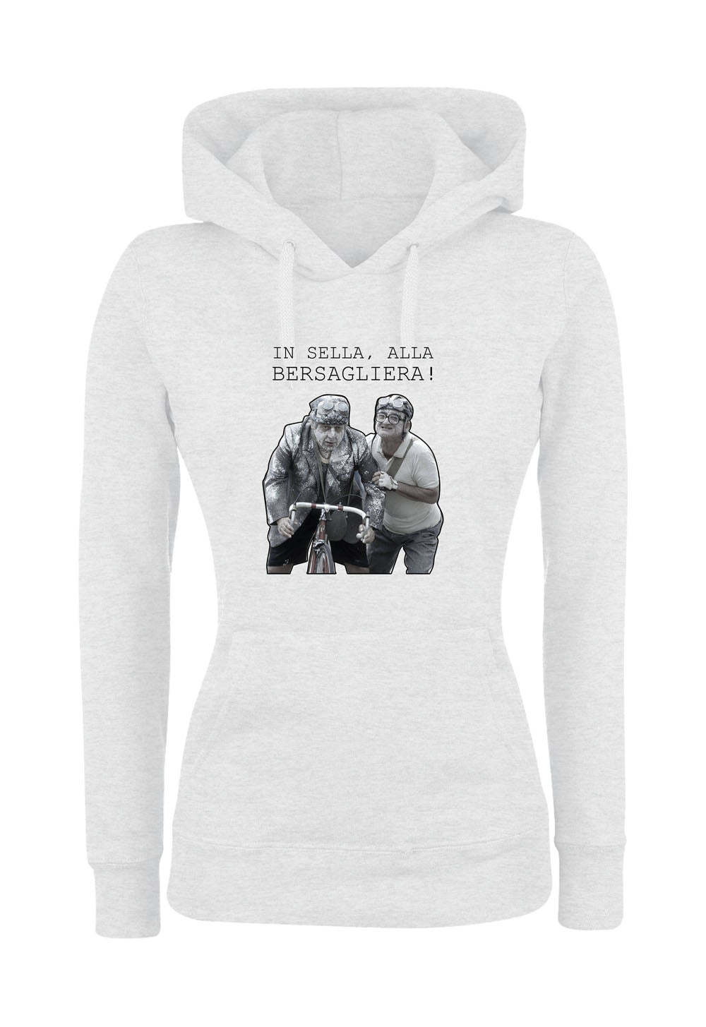 Felpa con cappuccio UOMO, DONNA & BAMBIN - IN SELLA - Super vestibilità Top qualità