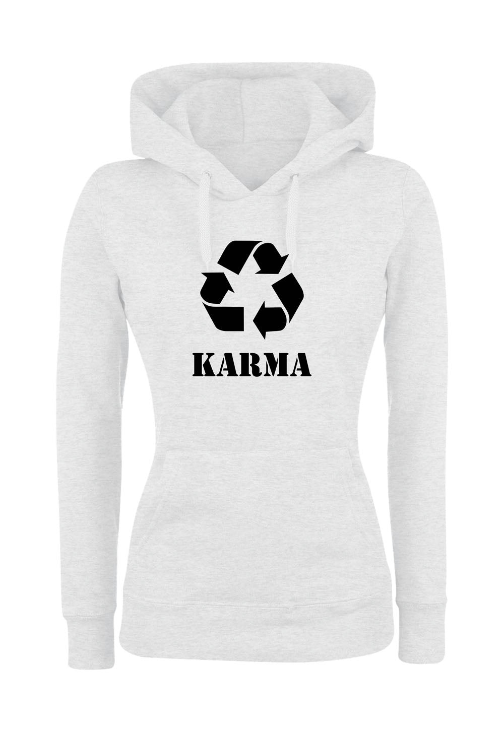 Felpa con cappuccio UOMO, DONNA & BAMBIN - KARMA - Super vestibilità Top qualità