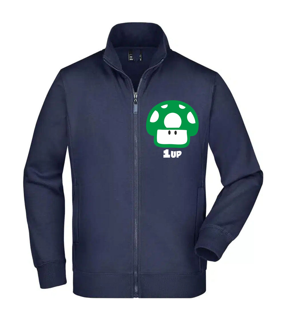 Felpa Unisex Full Zip - 1 UP - Super vestibilità Top qualità