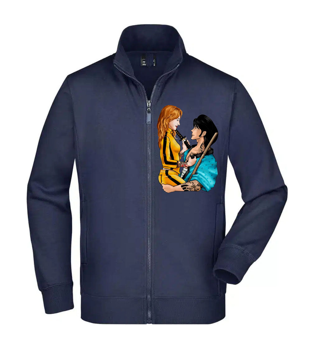 Felpa Unisex Full Zip - BEATRIX E GOEMON - Super vestibilità Top qualità