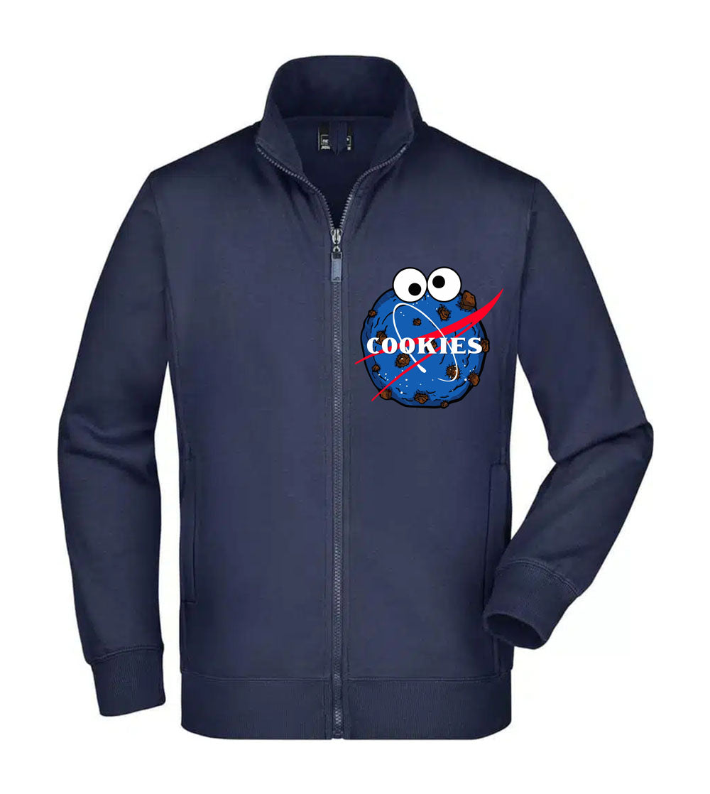 Felpa Unisex Full Zip - COOKIES - Super vestibilità Top qualità