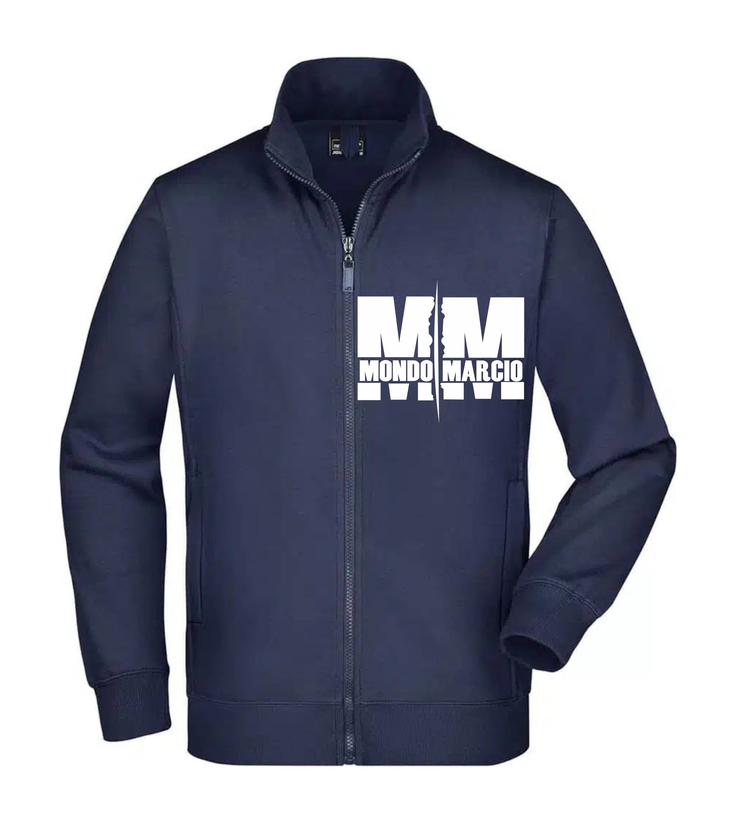 Felpa Unisex Full Zip - MONDO MARCIO - Super vestibilità Top qualità