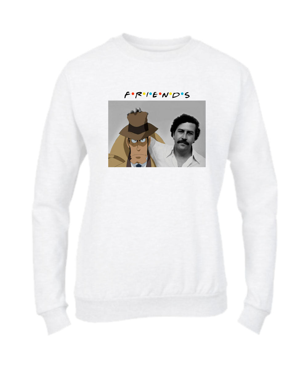 Felpa Girocollo UOMO, DONNA & BAMBIN - KOICHI E PABLO - Super vestibilità Top qualità