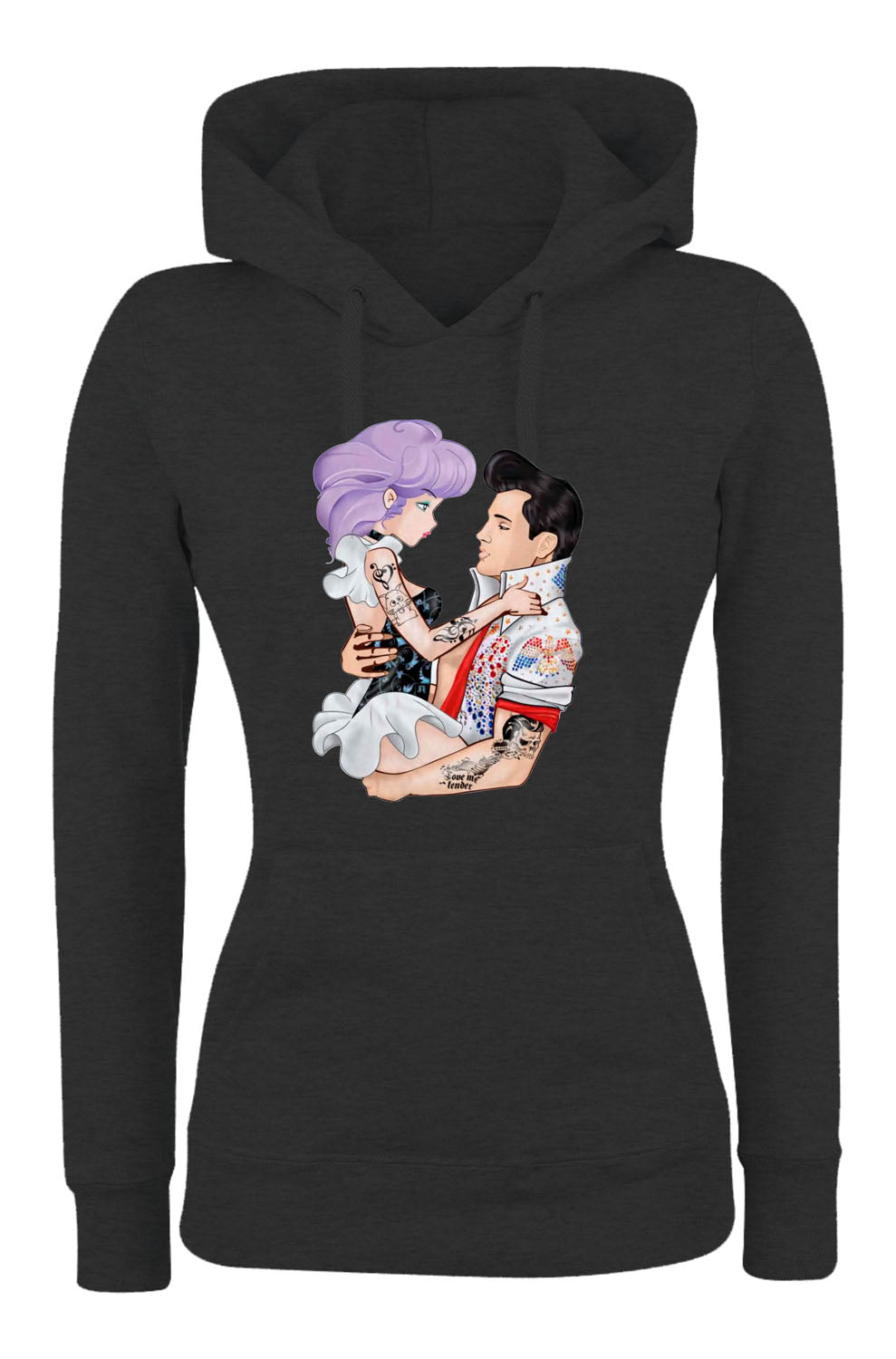 Felpa con cappuccio UOMO, DONNA & BAMBIN - ELVIS E CREAMY - Super vestibilità Top qualità