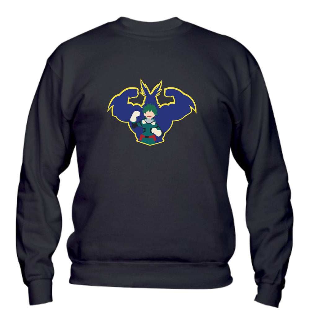 Felpa Girocollo UOMO, DONNA & BAMBIN - DEKU - Super vestibilità Top qualità