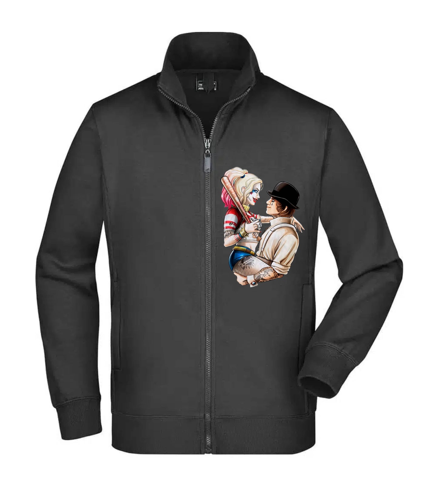 Felpa Unisex Full Zip - HARLEY E ALEX - Super vestibilità Top qualità