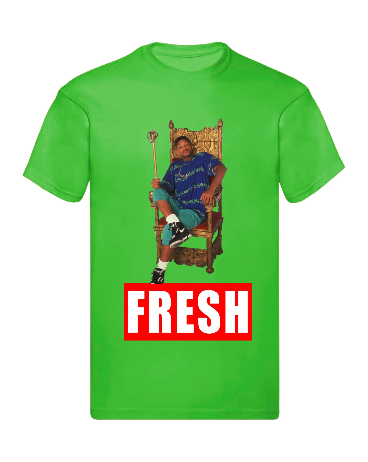 T-Shirt Uomo & Bambino - FRESH BEL AIR - Maglietta Maglia Tshirt Super vestibilità Top qualità - Social Crazy