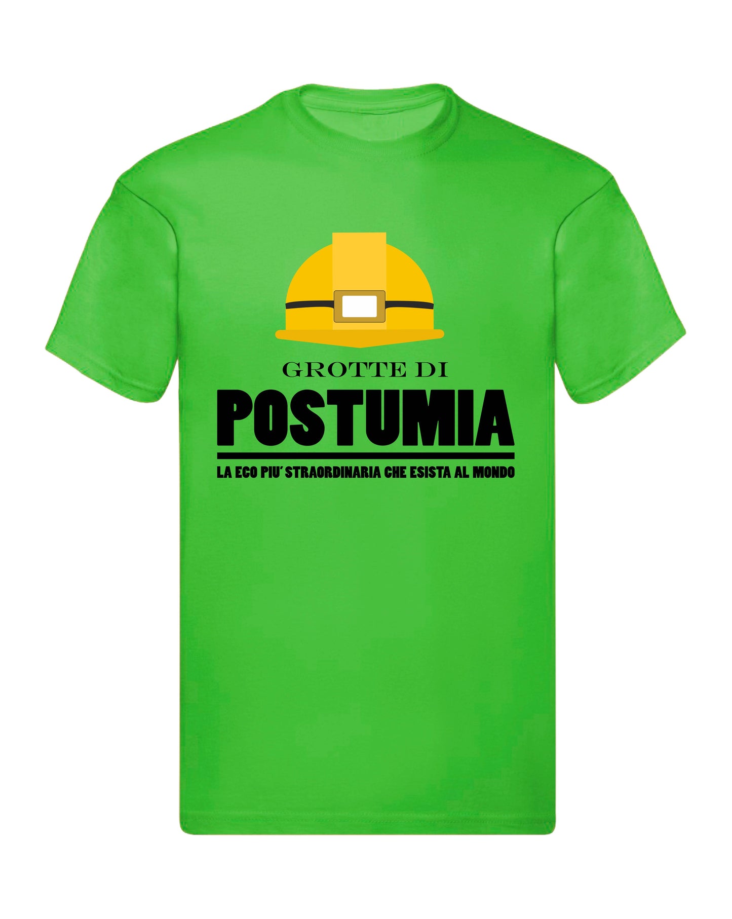 T-Shirt Uomo & Bambino - GROTTE DI POSTUMIA - Maglietta Maglia Tshirt Super vestibilità Top qualità