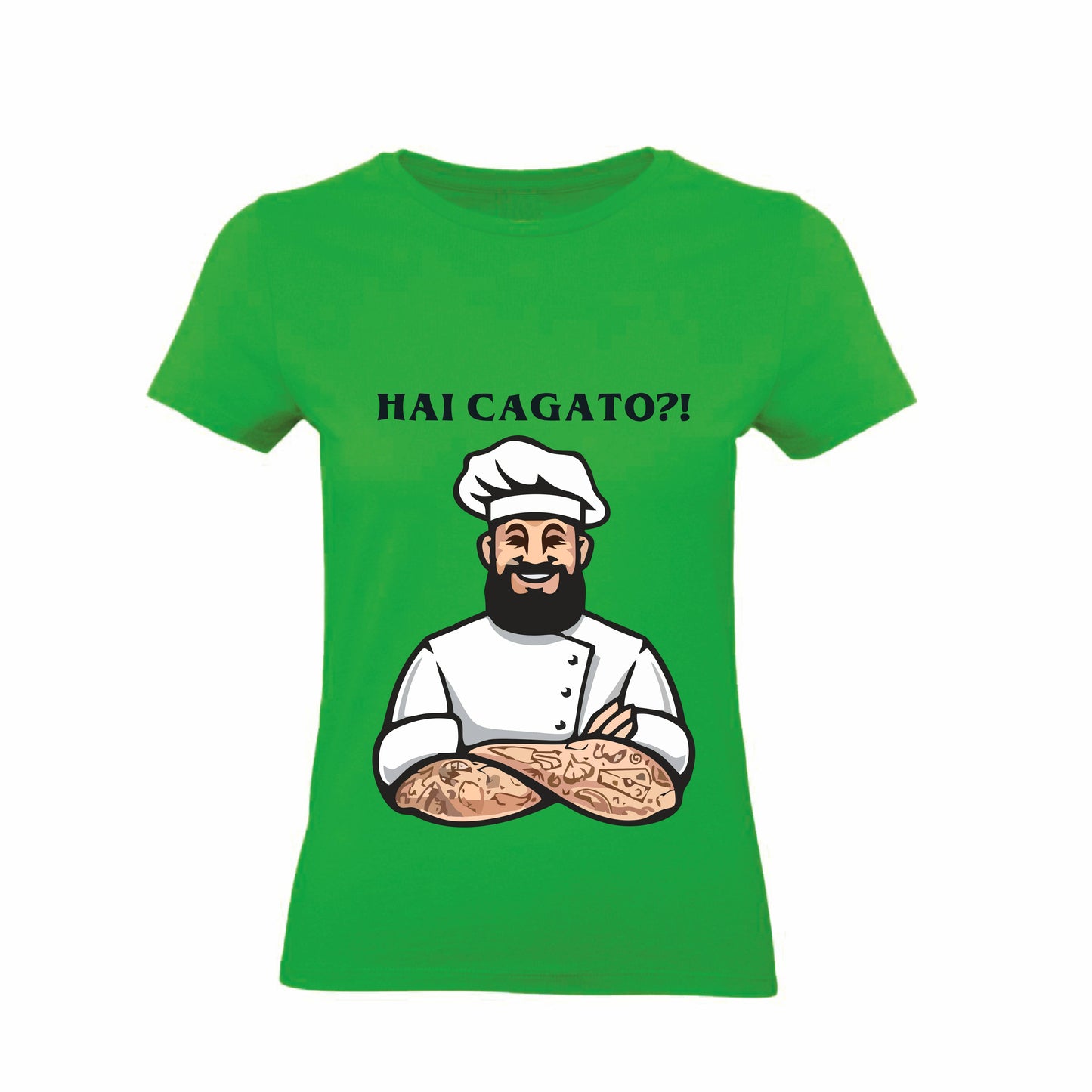 T-Shirt Uomo, Donna & Bambino - HAI CAGATO? - Maglietta Maglia Tshirt Super vestibilità Top qualità