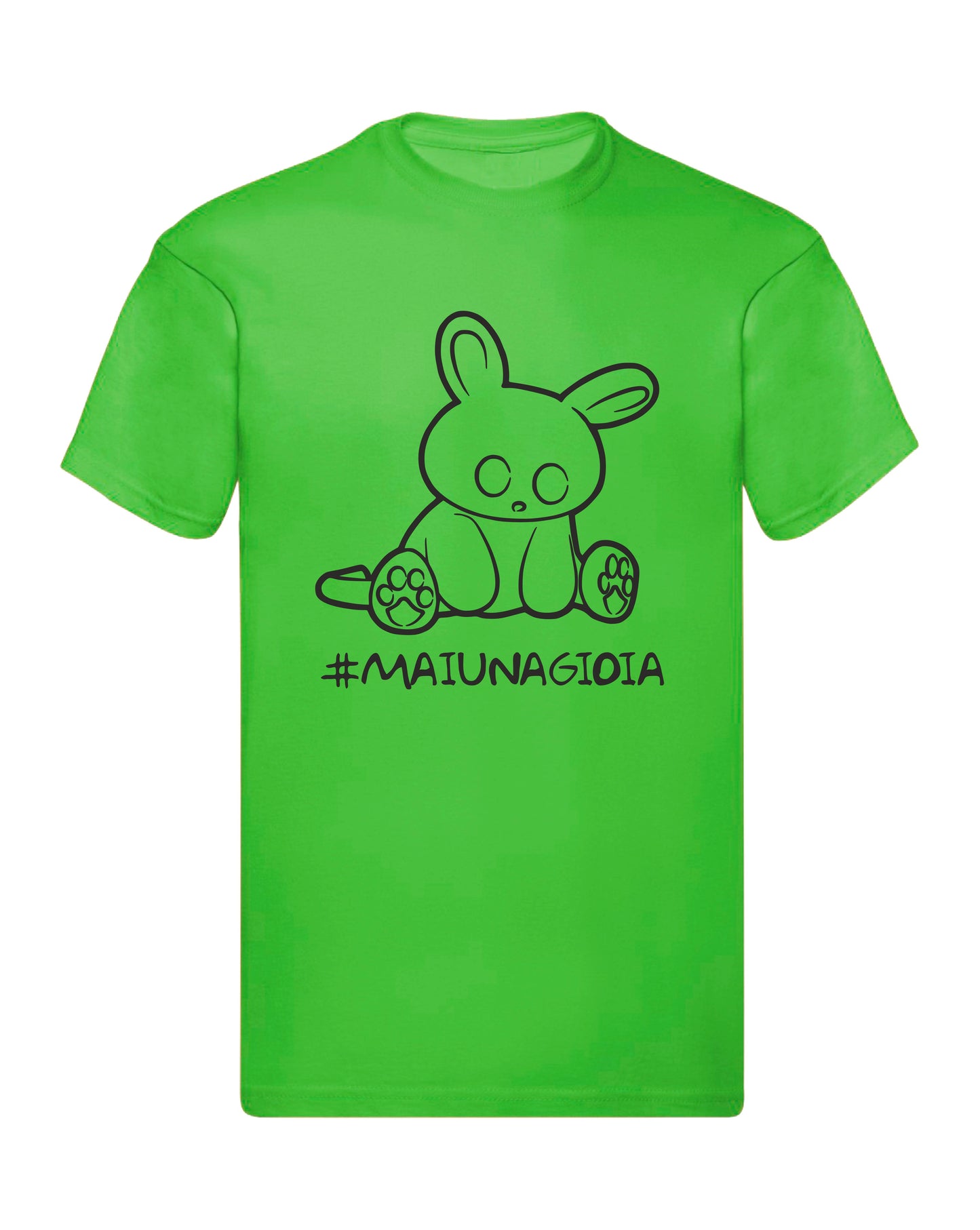 T-Shirt Uomo, Donna & Bambino - #MAIUNAGIOIA - Maglietta Maglia Tshirt Super vestibilità Top qualità