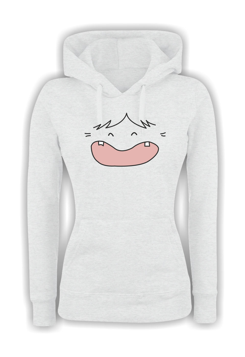 Felpa con cappuccio UOMO, DONNA & BAMBIN - HELLO SPANK LINE ART - Super vestibilità Top qualità