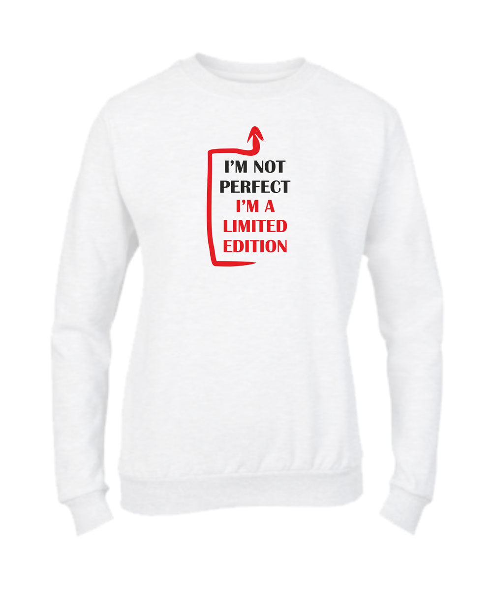 Felpa Girocollo UOMO, DONNA & BAMBIN - I'M LIMITED EDITION - Super vestibilità Top qualità