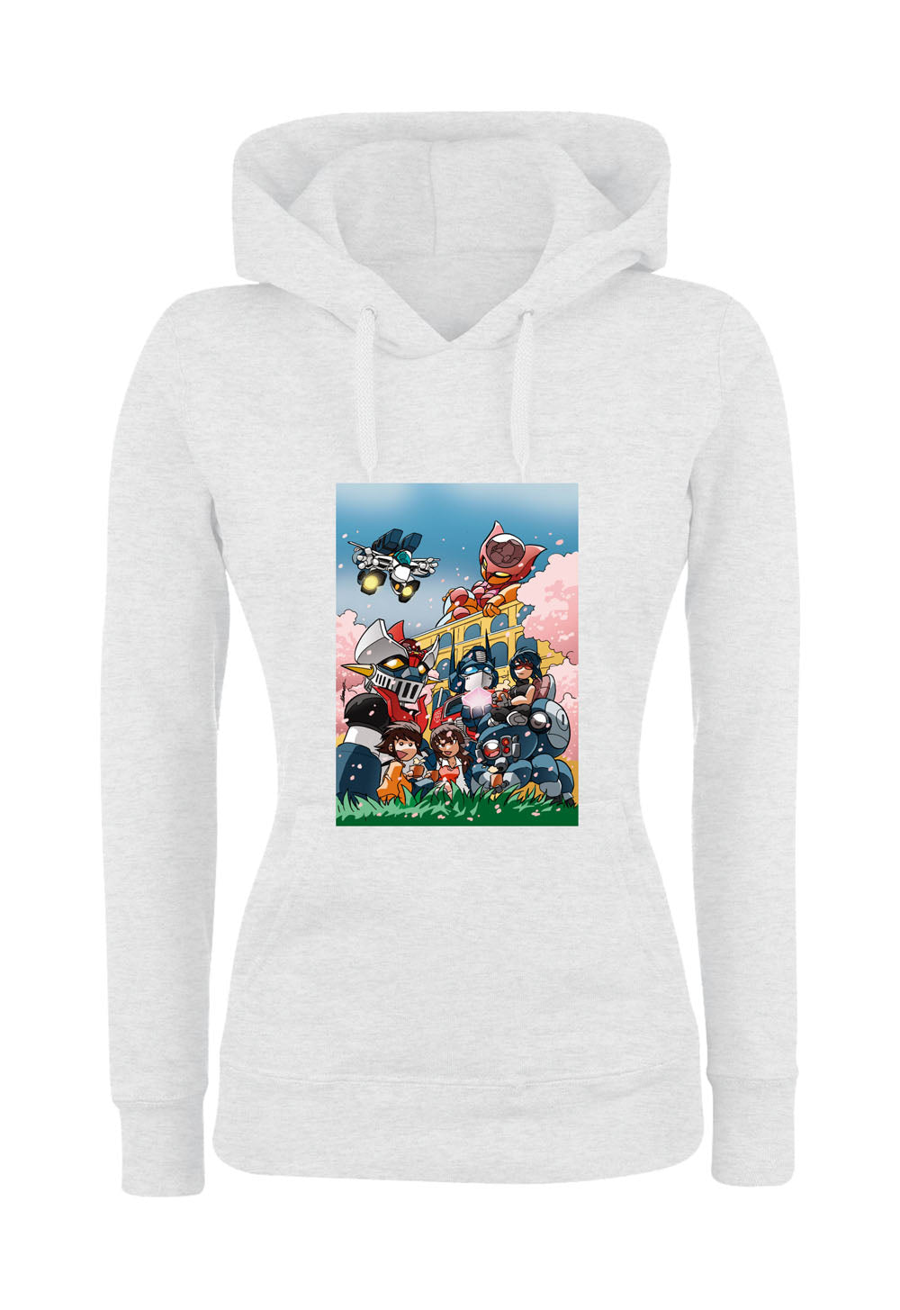 Felpa con cappuccio UOMO, DONNA & BAMBIN - MECHA'S WORLD - Super vestibilità Top qualità