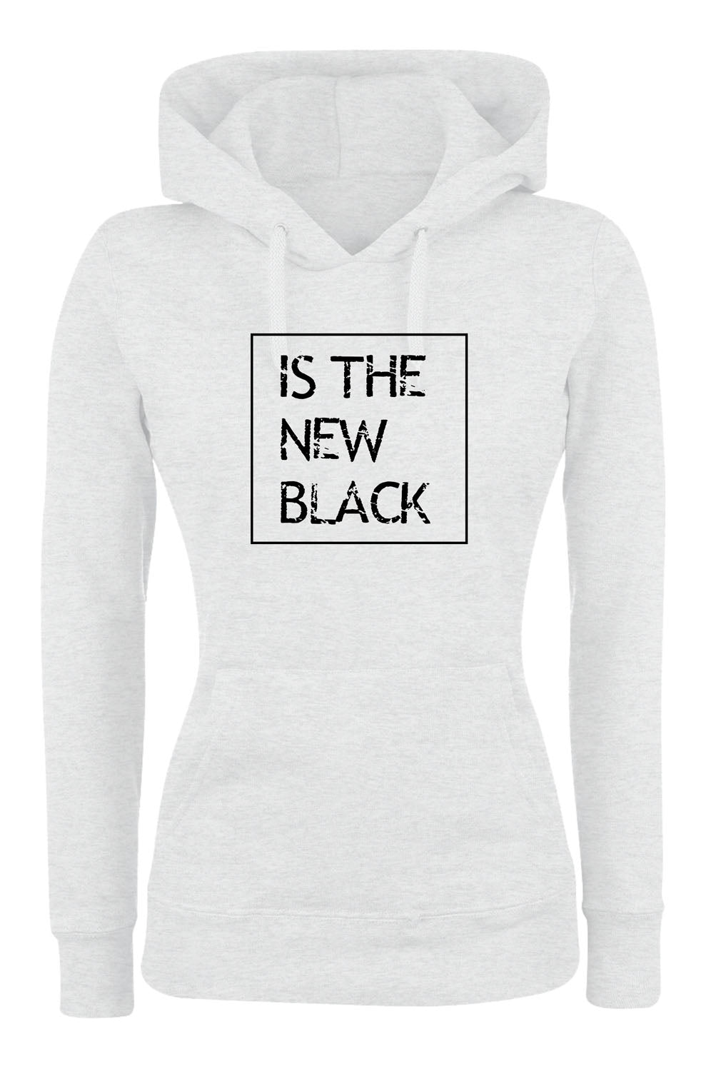 Felpa con cappuccio UOMO, DONNA & BAMBIN - IS THE NEW BLACK - Super vestibilità Top qualità
