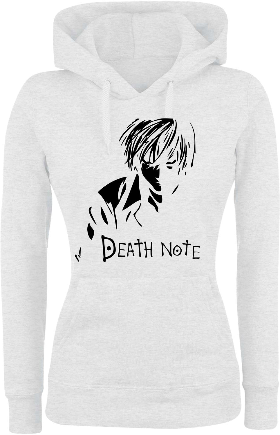 Felpa con cappuccio UOMO, DONNA & BAMBIN - DEATH NOTE - LIGHT - Super vestibilità Top qualità
