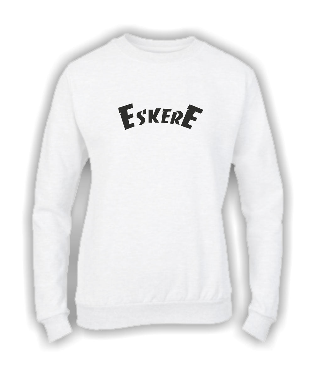 Felpa Girocollo UOMO, DONNA & BAMBIN - ESKERE MODELLO 2 - Super vestibilità Top qualità