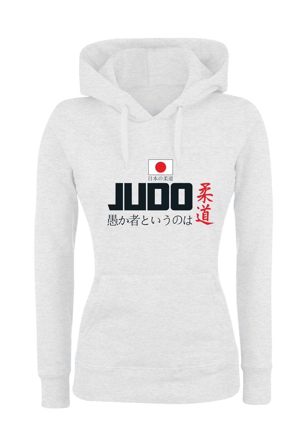 Felpa con cappuccio UOMO, DONNA & BAMBIN - JUDO - Super vestibilità Top qualità