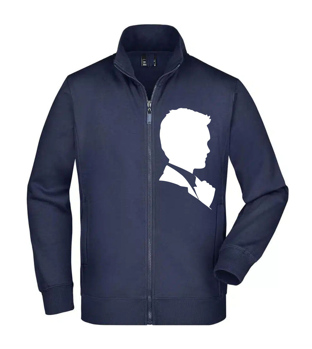 Felpa Unisex Full Zip - BARNEY - Super vestibilità Top qualità