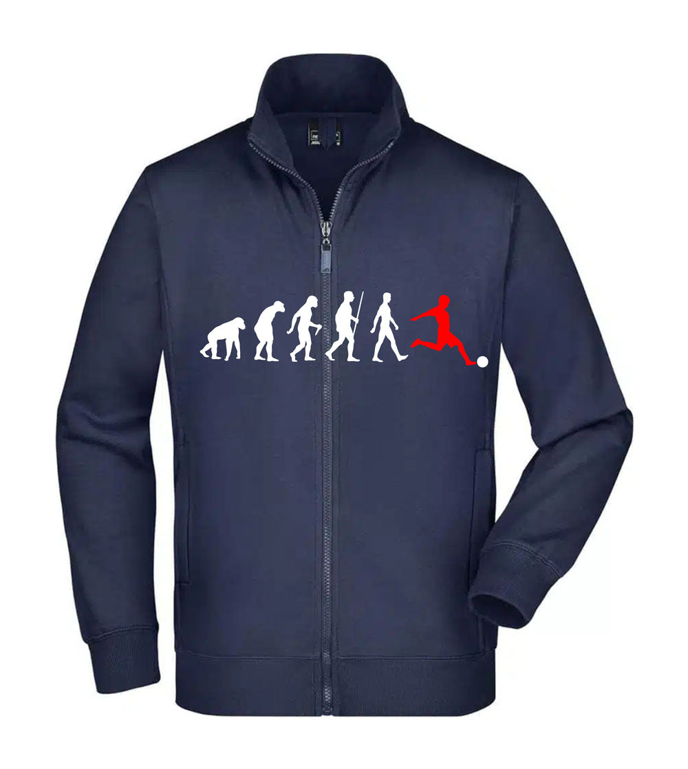 Felpa Unisex Full Zip - CALCIO EVOLUTION - Super vestibilità Top qualità