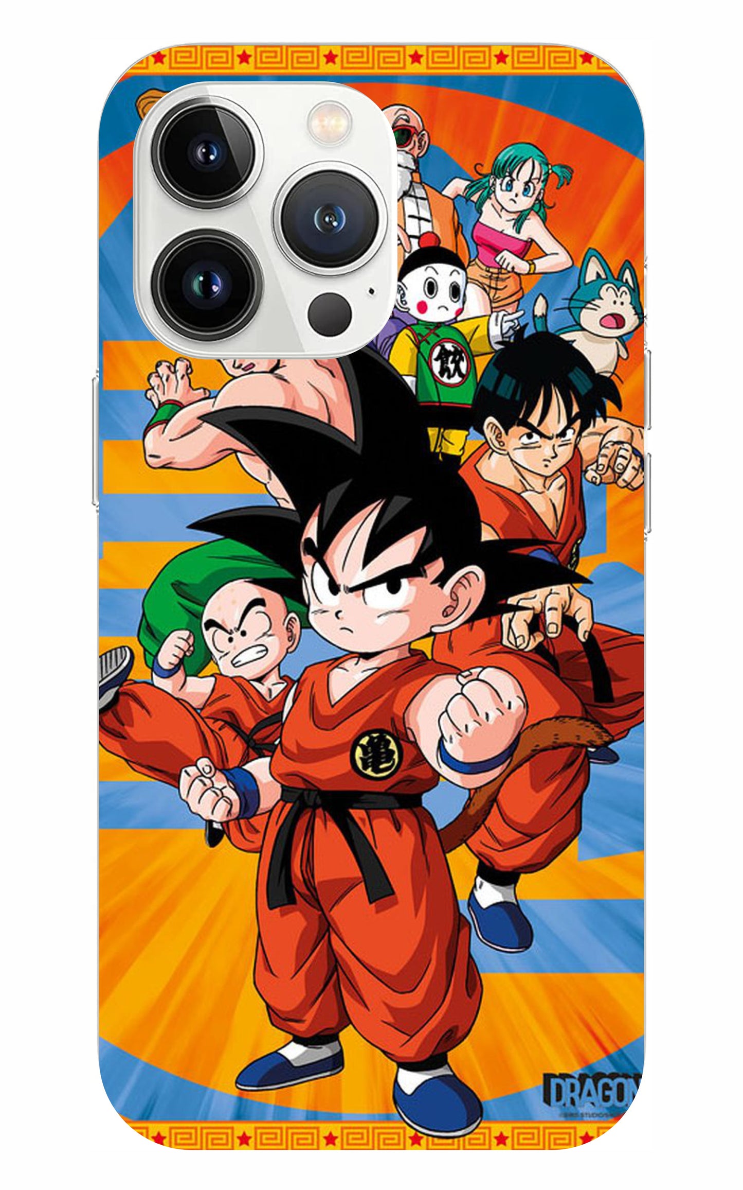 Cover Compatibile Con Tutti i Modelli iPhone - DRAGON BALL - Trasparente UltraSottili AntiGraffio Antiurto Case Custodia Marca