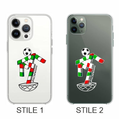 Cover Compatibile Con Tutti i Modelli iPhone - #MACHENESANNO - Trasparente UltraSottili AntiGraffio Antiurto Case Custodia Marca