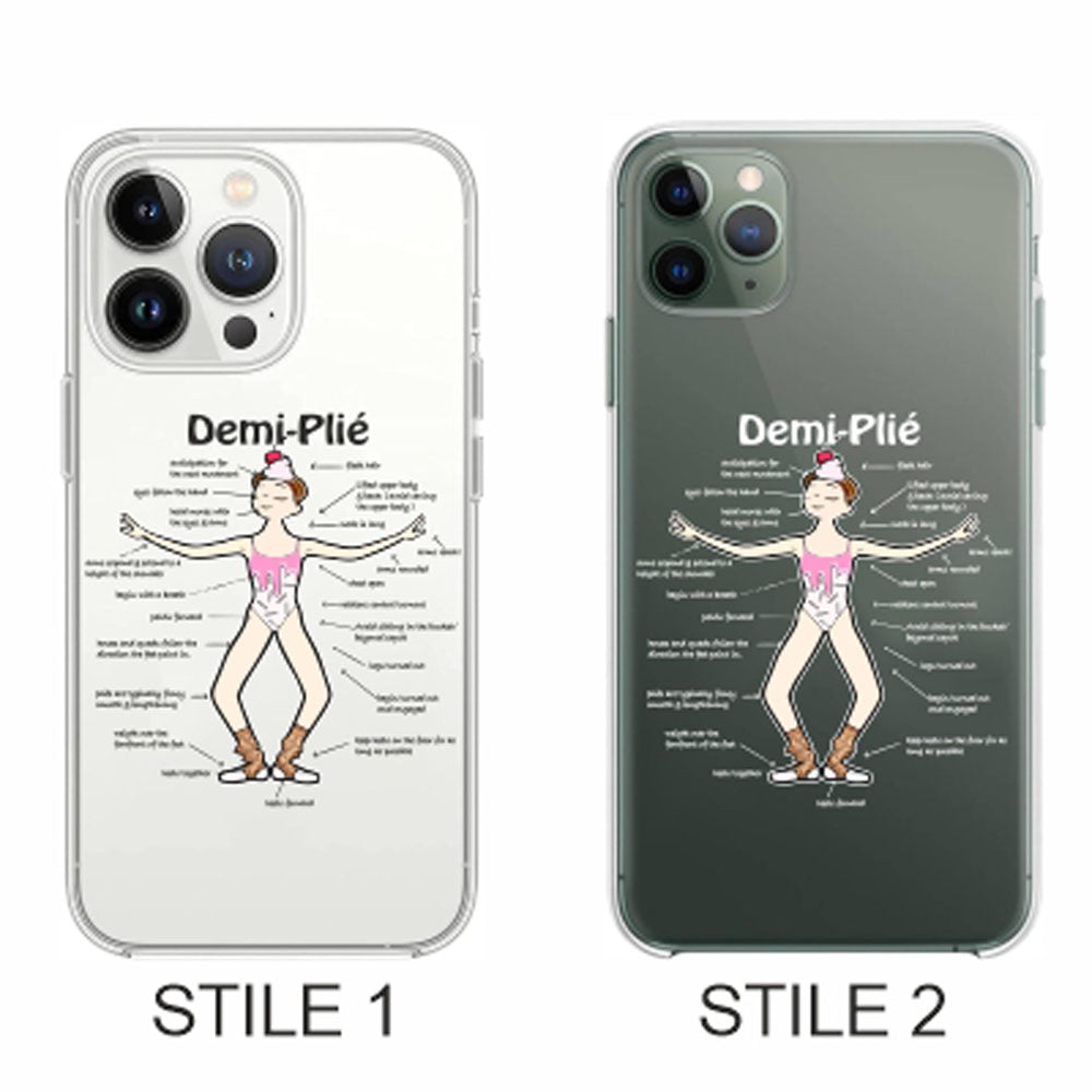 Cover Compatibile Con Tutti i Modelli iPhone - DEMI-PLIÈ - Trasparente UltraSottili AntiGraffio Antiurto Case Custodia Marca