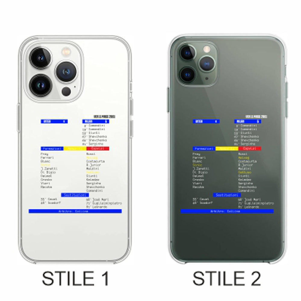 Cover Compatibile Con Tutti i Modelli iPhone - INT. 0 - MIL.6 - Trasparente UltraSottili AntiGraffio Antiurto Case Custodia Marca