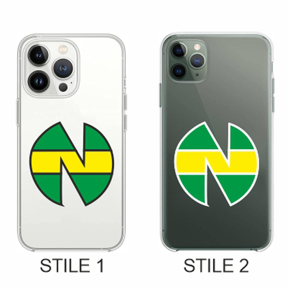 Cover Compatibile Con Tutti i Modelli iPhone - NEW TEAM - Trasparente UltraSottili AntiGraffio Antiurto Case Custodia Marca