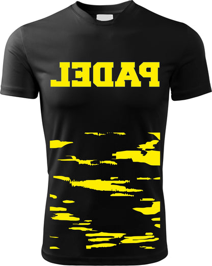 T-Shirt PADEL in Tessuto Dry Fit UNISEX - Mimetica - Elasticizzato e Traspirante Maglietta Maglia Sport Super vestibilità Top qualità