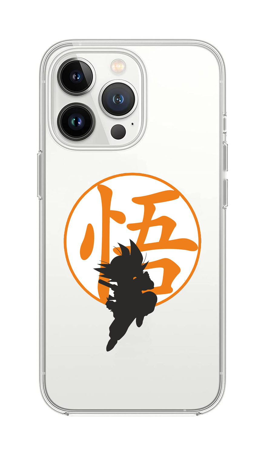 Cover Compatibile Con Tutti i Modelli iPhone - GOKU  - Trasparente UltraSottili AntiGraffio Antiurto Case Custodia Marca