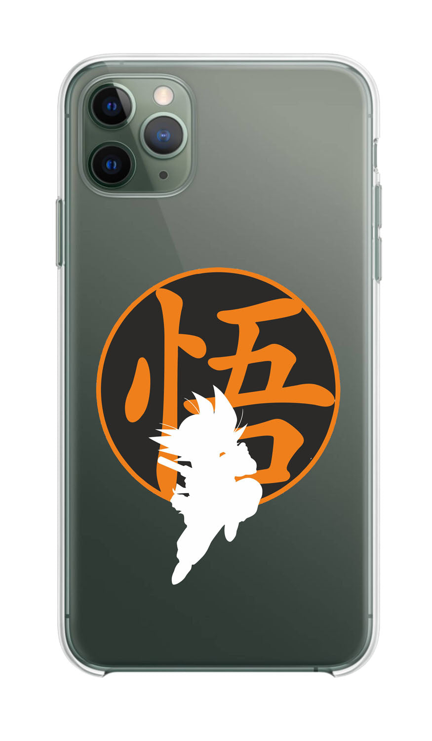 Cover Compatibile Con Tutti i Modelli iPhone - GOKU  - Trasparente UltraSottili AntiGraffio Antiurto Case Custodia Marca
