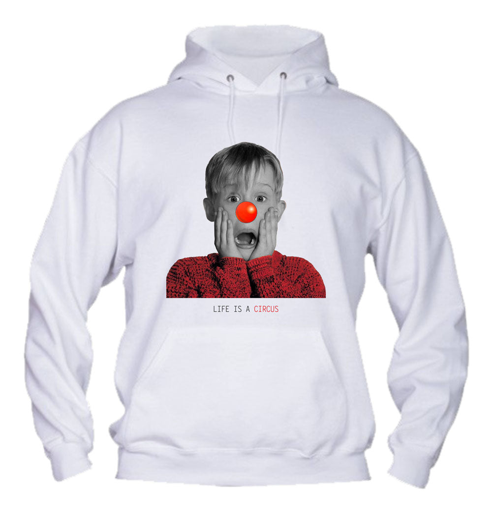 Felpa con cappuccio UOMO, DONNA & BAMBIN - MAMMA CIRCUS - Super vestibilità Top qualità