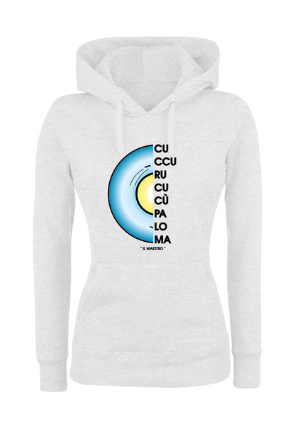 Felpa con cappuccio UOMO, DONNA & BAMBIN - IL MAESTRO - Super vestibilità Top qualità - Social Crazy