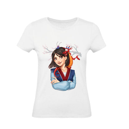 T-Shirt Donna & Bambino - MULAN - Maglietta Maglia Tshirt Super vestibilità Top qualità