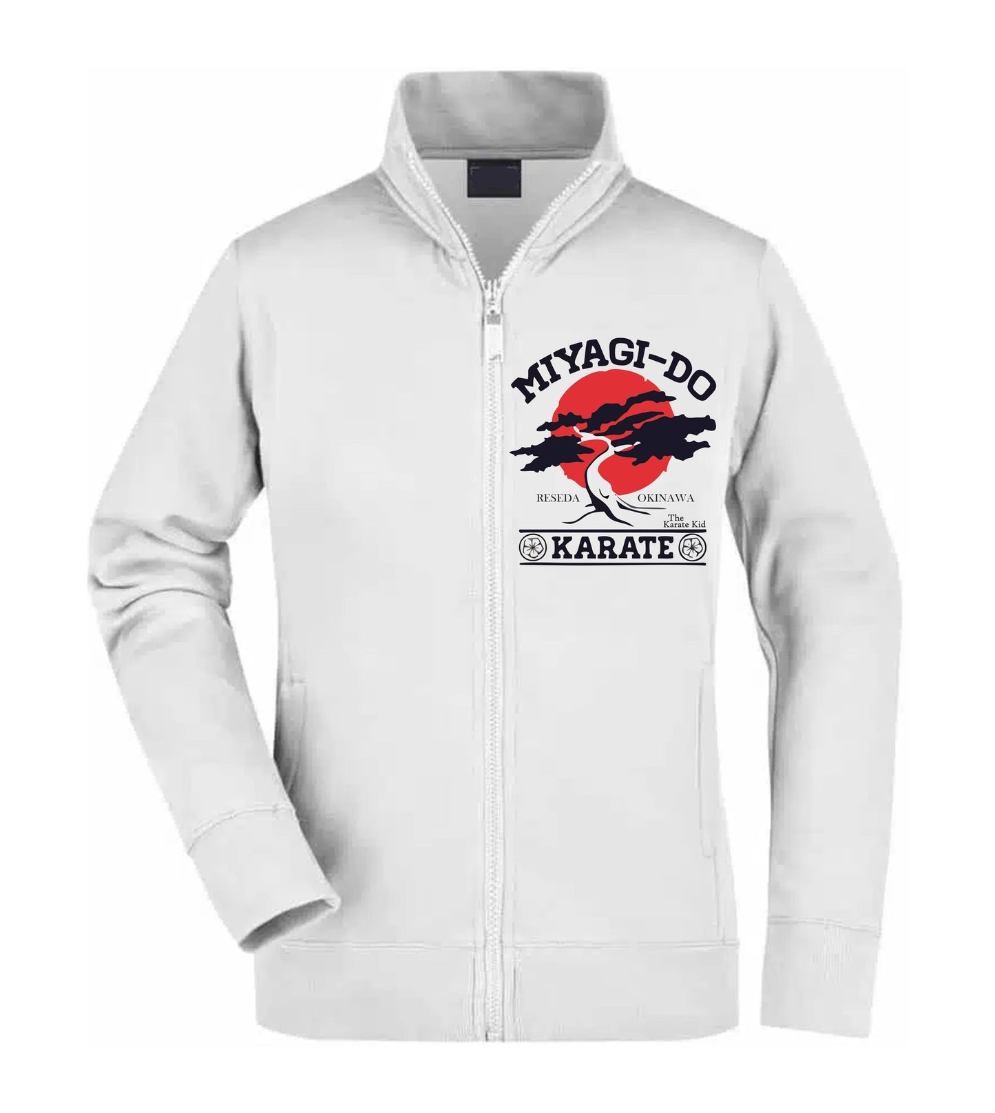 Felpa Unisex Full Zip - KARATE KID - Super vestibilità Top qualità