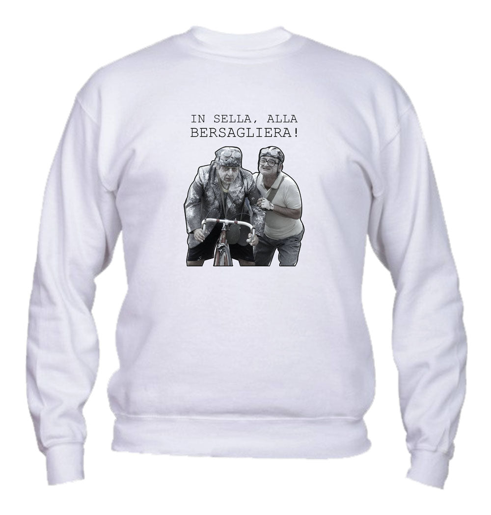 Felpa Girocollo UOMO, DONNA & BAMBIN - IN SELLA - Super vestibilità Top qualità