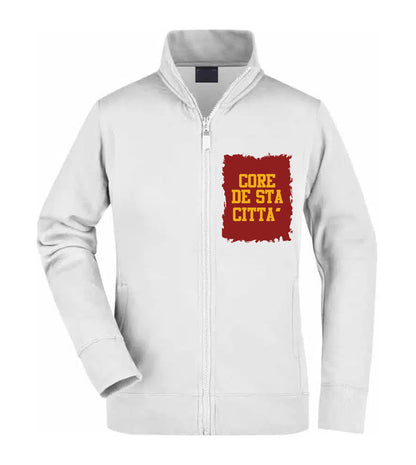 Felpa Unisex Full Zip - CORE DE STA CITTÀ - Super vestibilità Top qualità