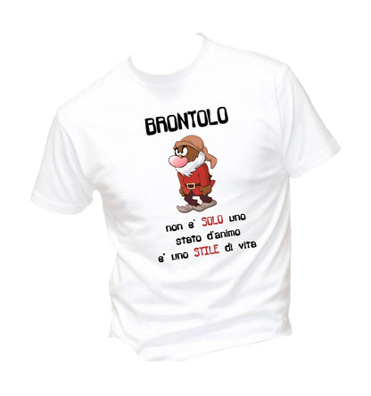 T-Shirt Uomo, Donna & Bambino - BRONTOLO NON È SOLO UNO STATO D'ANIMO - Maglietta Maglia Tshirt Super vestibilità Top qualità