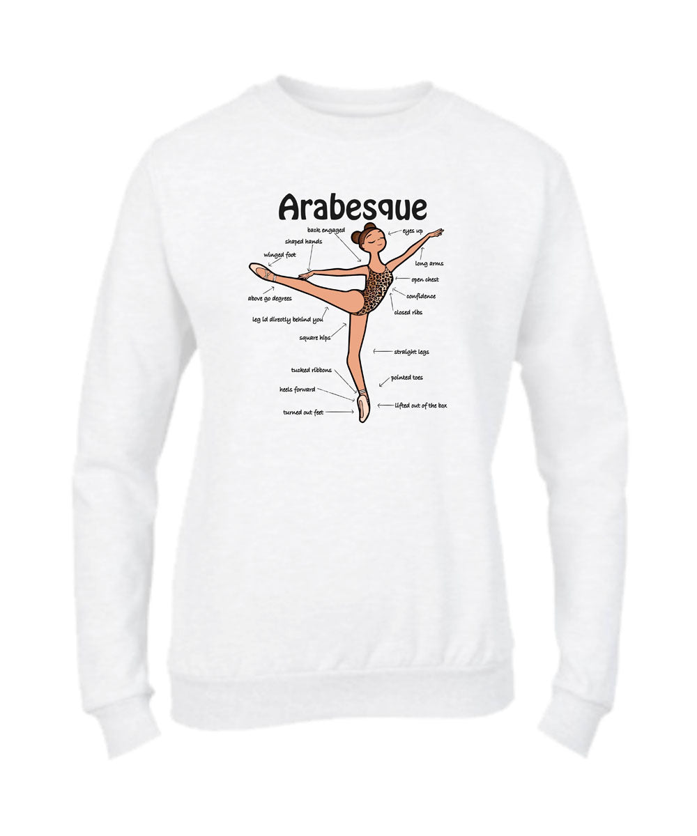 Felpa Girocollo UOMO, DONNA & BAMBIN - ARABESQUE - Super vestibilità Top qualità - Social Crazy