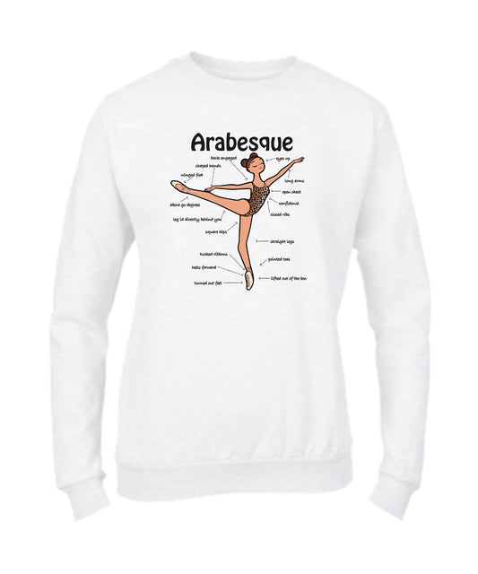 Felpa Girocollo UOMO, DONNA & BAMBIN - ARABESQUE - Super vestibilità Top qualità - Social Crazy