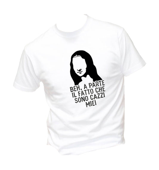 T-Shirt Uomo, Donna & Bambino - BEH A PARTE IL FATTO CHE SONO CAZZI MIEI - Maglietta Maglia Tshirt Super vestibilità Top qualità