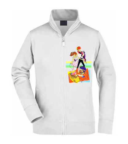 Felpa Unisex Full Zip - KISS ME LICIA - Super vestibilità Top qualità